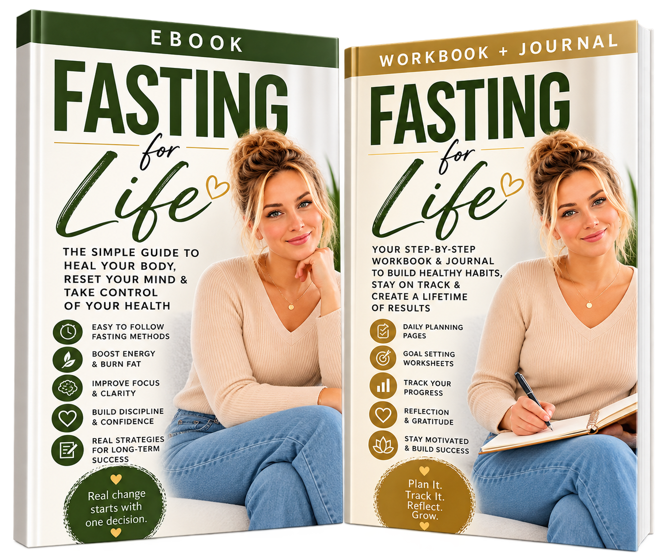 Fasting for Life ebook and workbook cover
